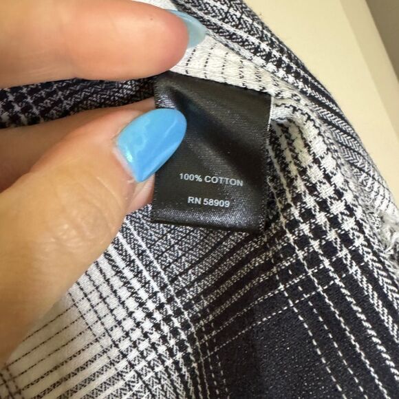 Kids Boys First Wave Collared Buttom Down Shirt Sz 10/12 - Picture 4 of 4